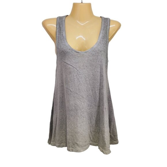 Anthropologie Akemi + Kin Savoy Swing Tank Top Women's‎ Size S Gray/Green - Picture 2 of 10